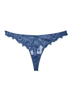 Lily Embroidery Hipster Thong