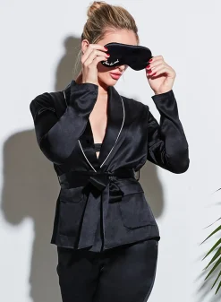 Logo Silk Eye Mask