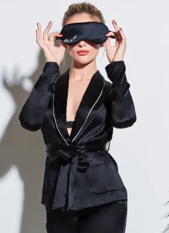 Logo Silk Eye Mask