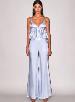 Luxe Twill Flare Pant