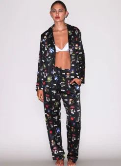 Magical Mushroom PJ Top