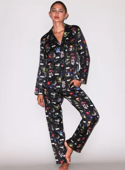 Magical Mushroom PJ Top