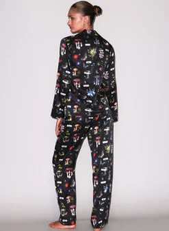 Magical Mushroom PJ Top