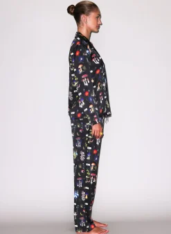 Magical Mushroom PJ Top