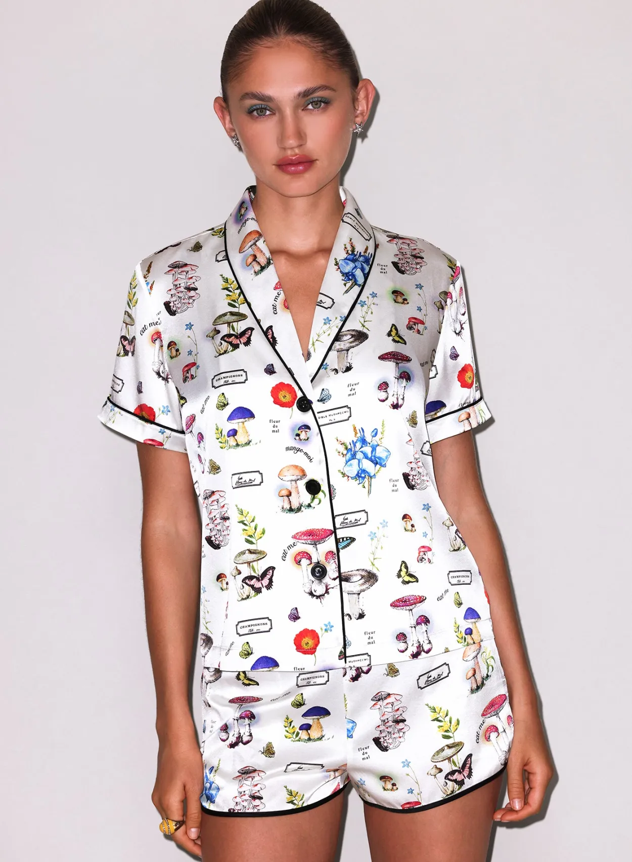 Magical Mushroom Short Sleeve PJ Top