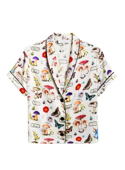 Magical Mushroom Short Sleeve PJ Top