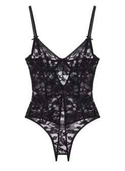Magnolia Lace Ouvert Bodysuit