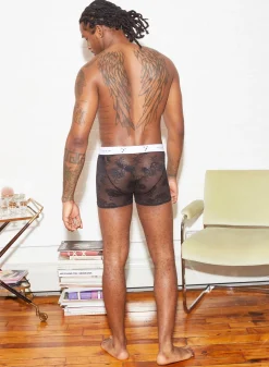 Men's Bouquet Lace Boxer Brief
