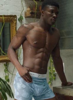 Men's Bouquet Lace Boxer Brief