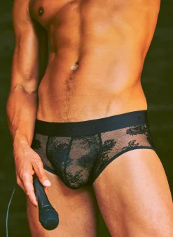 Men's Bouquet Lace Brief