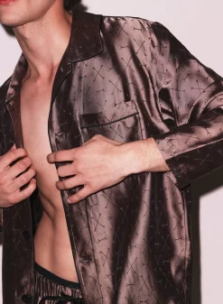 Men's Jacquard PJ Top