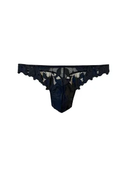Men's Lily Embroidery Thong