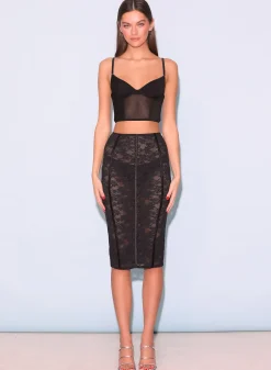 Mesh Longline Bustier