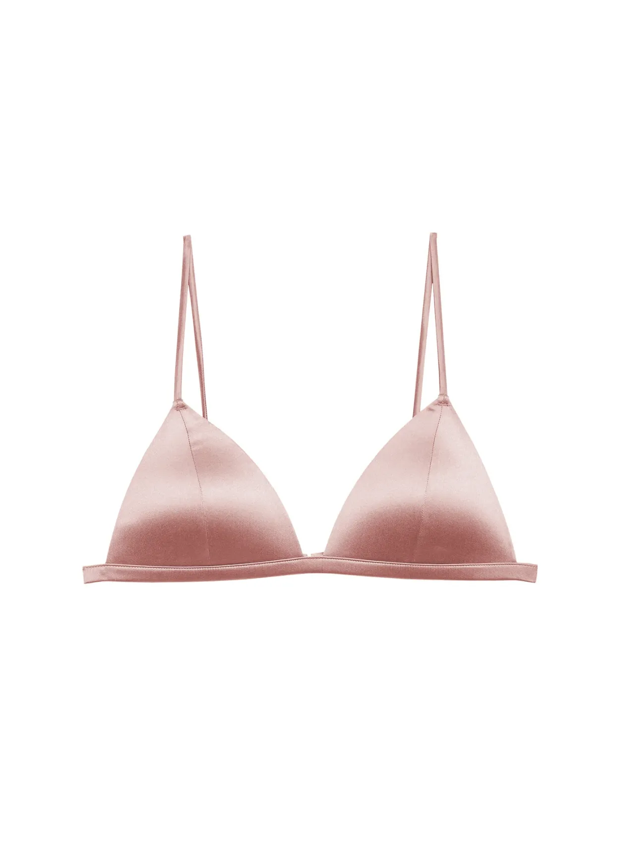 Molded Luxe Triangle Bra
