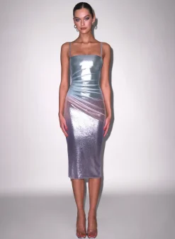 Ombré Shine Dress
