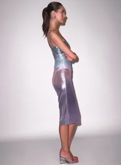 Ombré Shine Dress