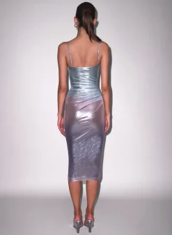 Ombré Shine Dress