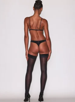 Opaque Stay Up Stocking