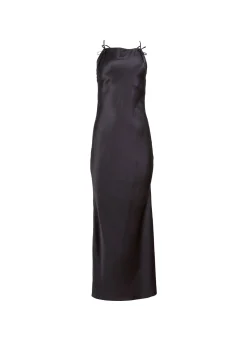 Open Back Maxi Slip Dress