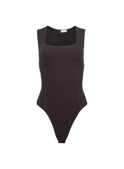Organic Cotton Scoop Neck Bodysuit