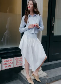 Poplin Button Down Shirt