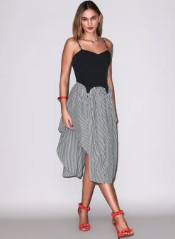 Poplin Corset Dress