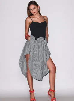 Poplin Corset Dress