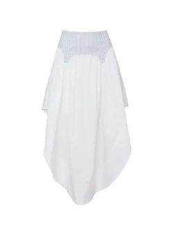 Poplin Garter Skirt