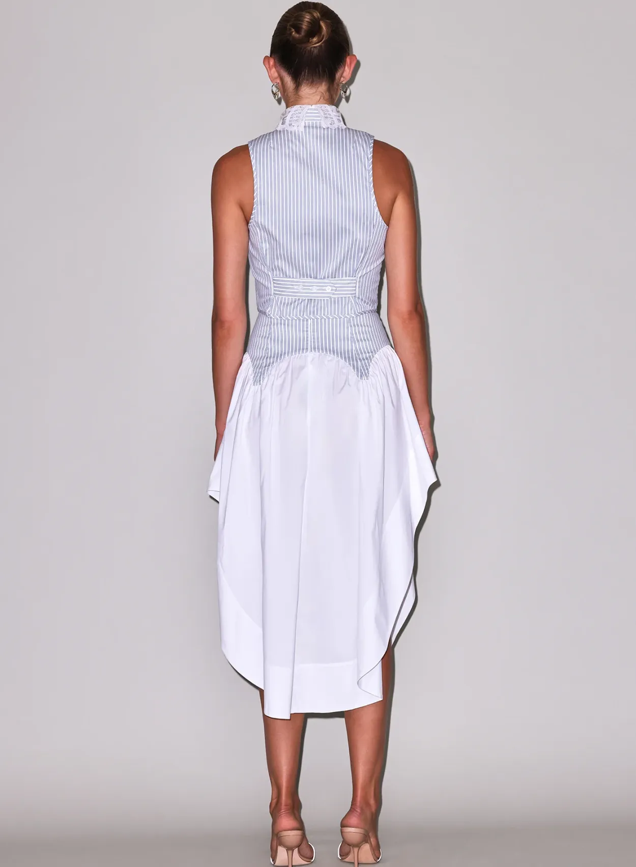 Poplin Garter Skirt