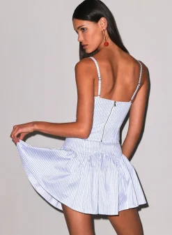 Poplin Garter Skort