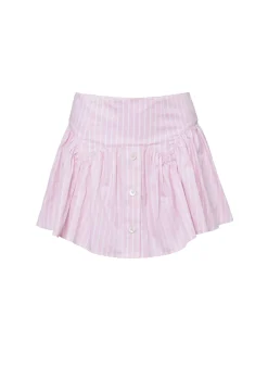 Poplin Garter Skort