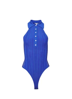 Rib & Crochet Bodysuit