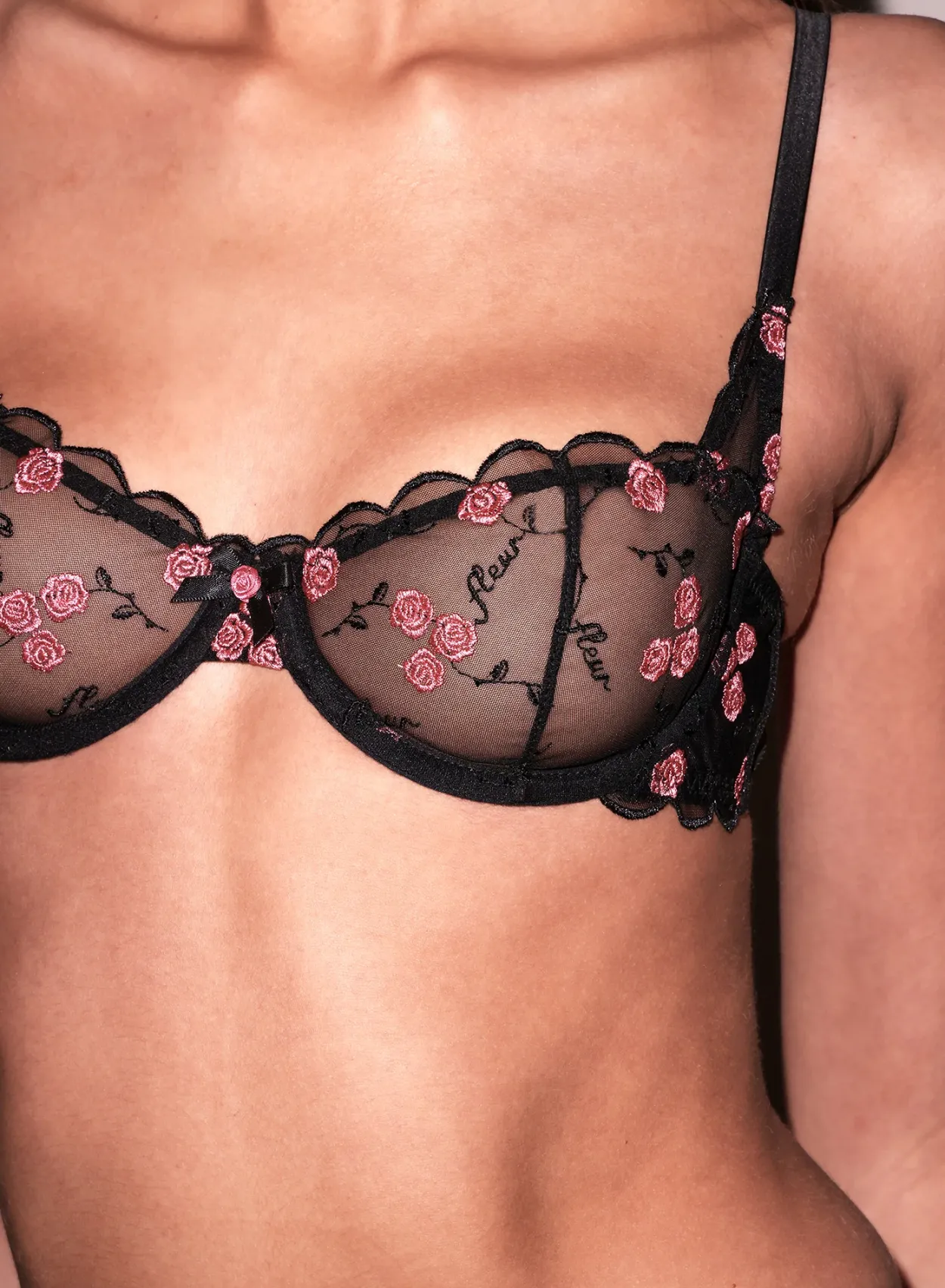 Rose & Vine Balconette Bra