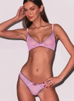 Sabrina Mini Fishnet Thong