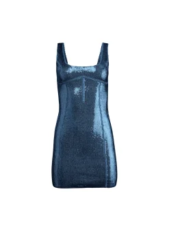 Sequin Knit Bodycon Dress