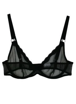 Sheer Tulle Demi Bra