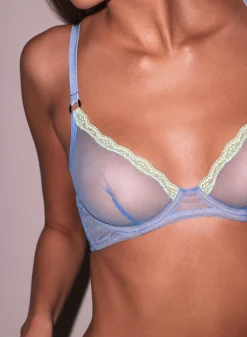 Sheer Tulle Demi Bra