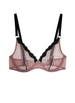 Sheer Tulle Demi Bra