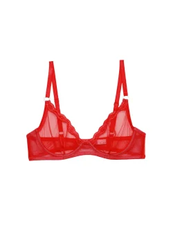 Sheer Tulle Demi Bra