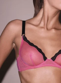 Sheer Tulle Demi Bra