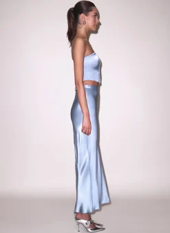 Silk Bias Skirt