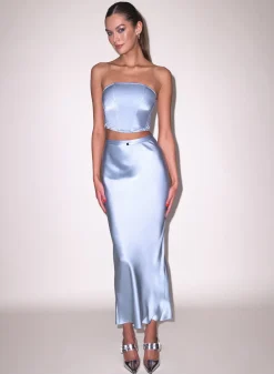 Silk Bias Skirt