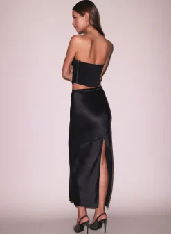 Silk Bias Skirt