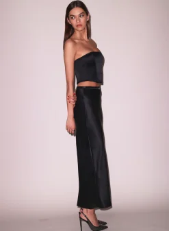 Silk Bias Skirt