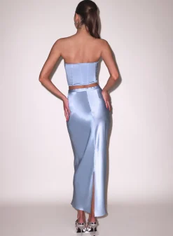 Silk Corset Top