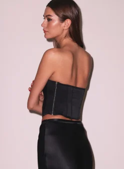 Silk Corset Top