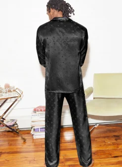 Silk Jacquard PJ Pant