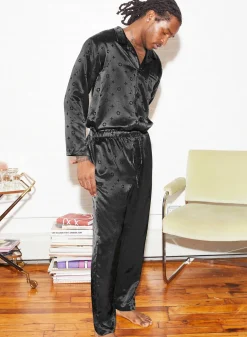 Silk Jacquard PJ Pant