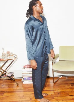 Silk Jacquard PJ Pant