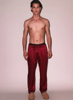Silk Jacquard PJ Pant
